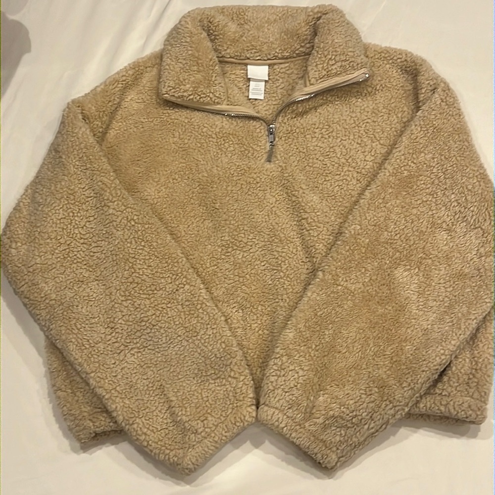 H&M fuzzy pullover sweater